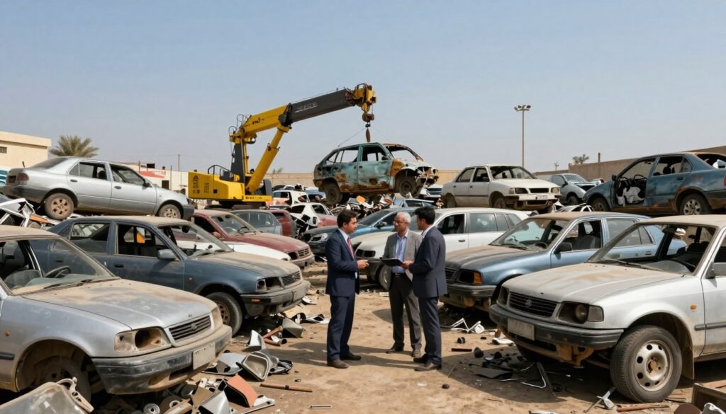 بيع سكراب السيارات في الكويت بسهولة 1 بيع سكراب السيارات في الكويت بسهولة