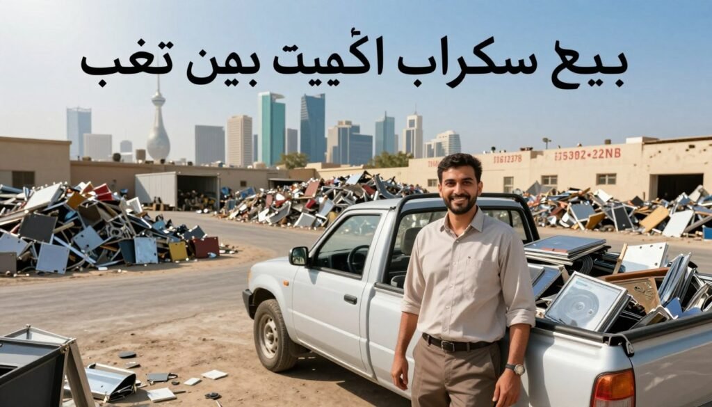 بيع سكراب الكويت بدون تعب – نصل إليك أينما كنت