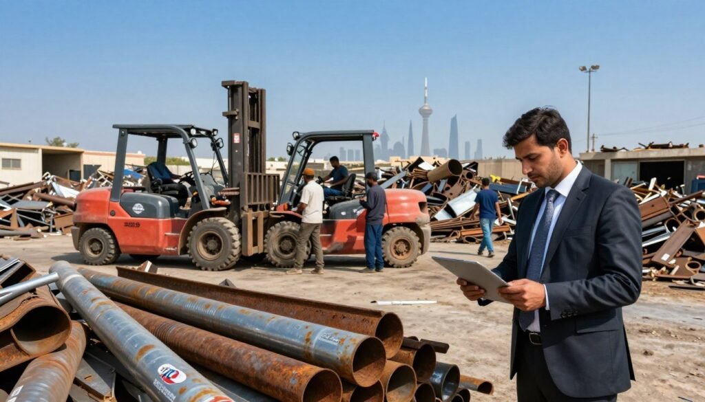 بيع سكراب الكويت – خدمة سريعة وموثوقة