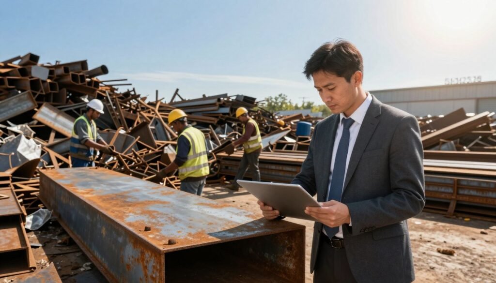 شراء حديد سكراب