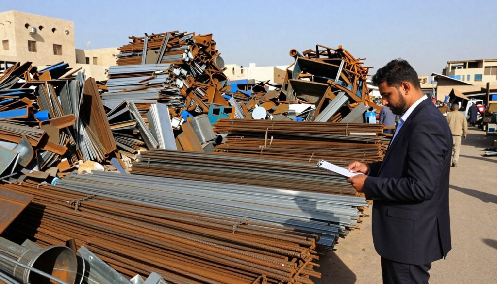 شراء حديد سكراب في الكويت