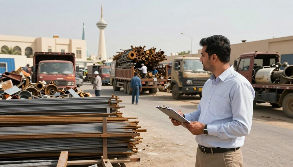 شراء حديد سكراب في الكويت بأسعار تنافسية