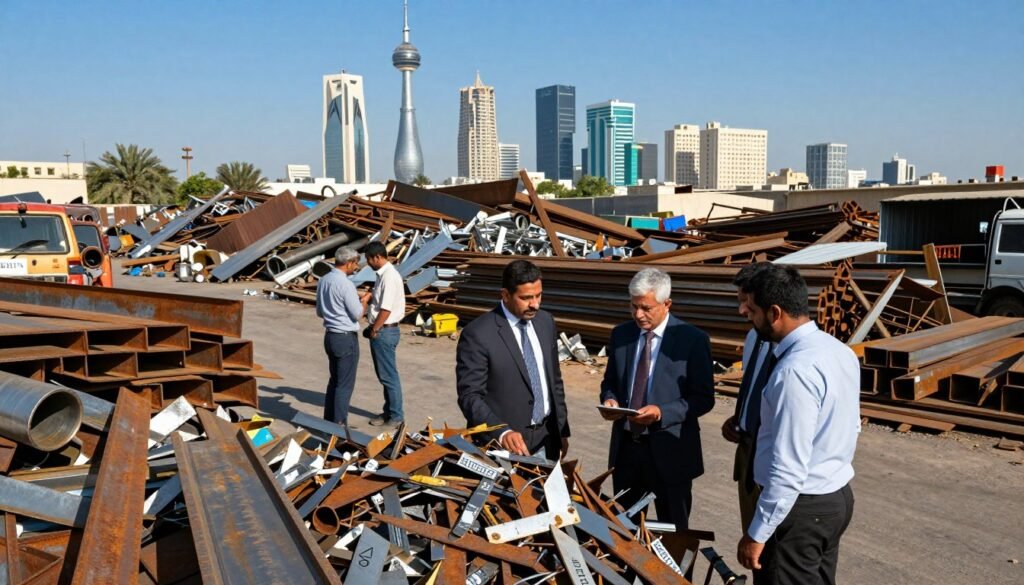 شراء خردة حديد بالكويت