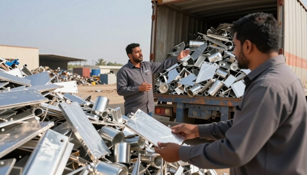 شراء سكراب المنيوم