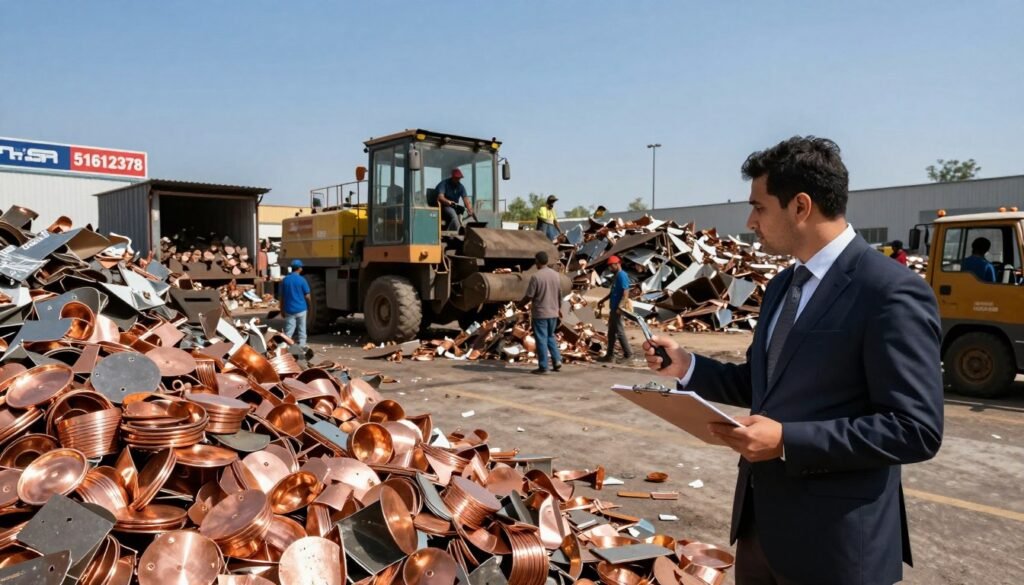 شركة متخصصة في شراء النحاس والحديد