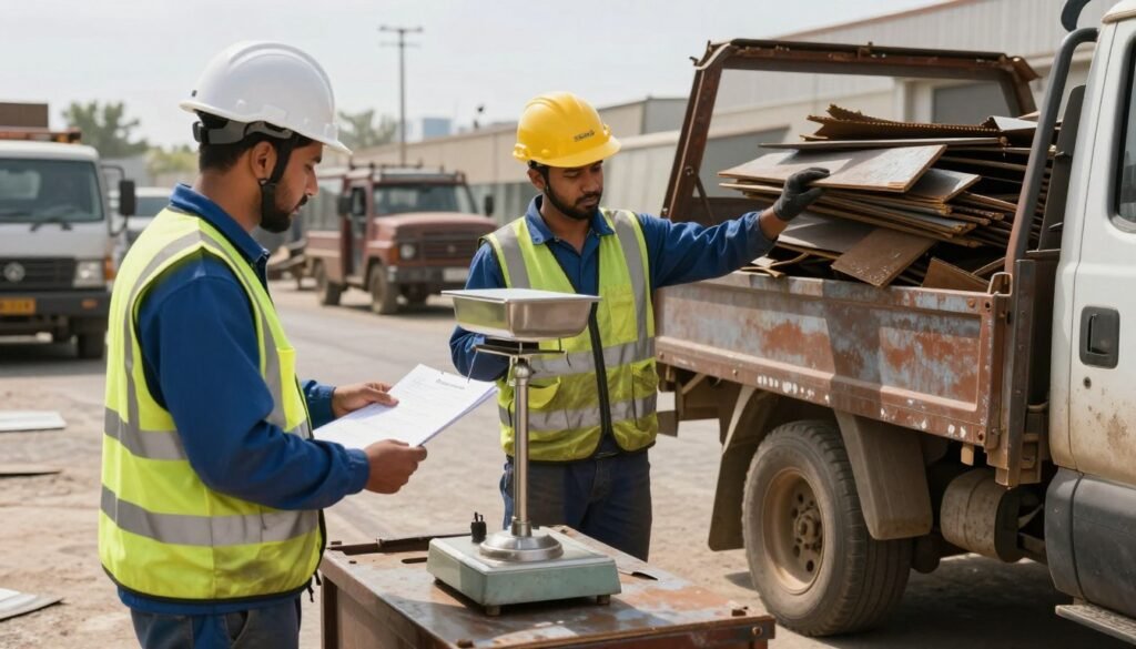 خطوات فحص وشراء السكراب الكويت من موقع العميل