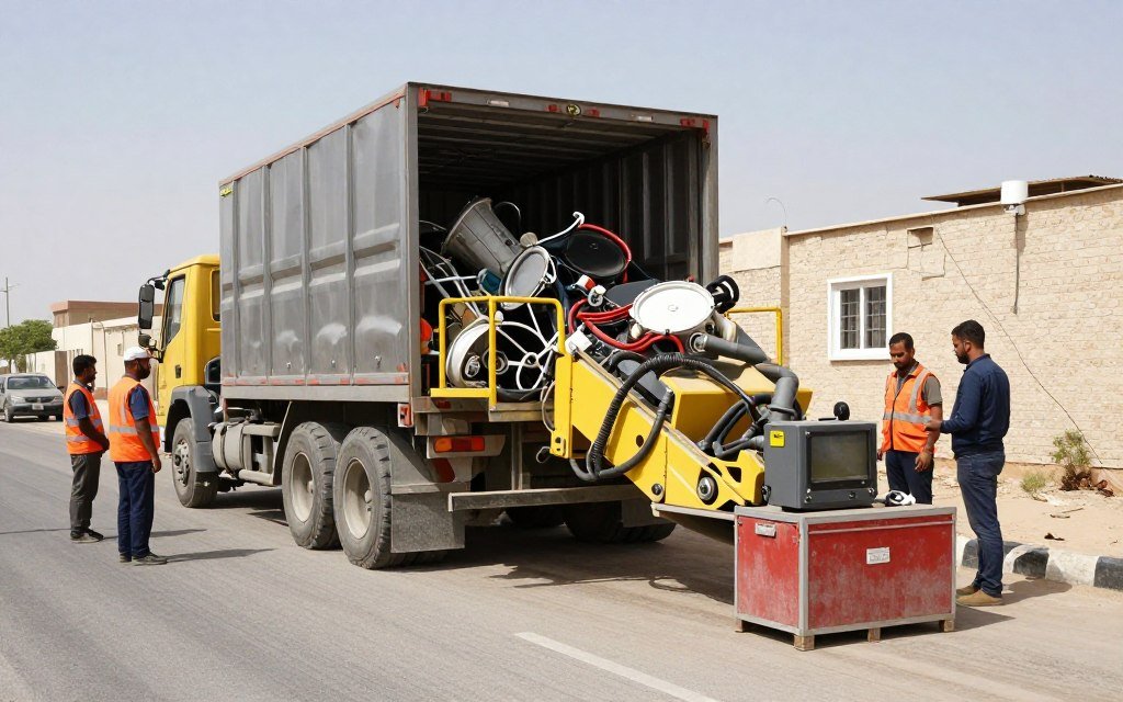 رفع ونقل السكراب الدعية من موقع العميل