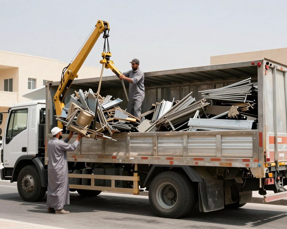 رفع ونقل السكراب الدوحة من موقع العميل رفع ونقل السكراب الدوحة من موقع العميل