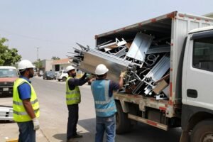 رفع ونقل السكراب من منزل أو ورشة في الشامية